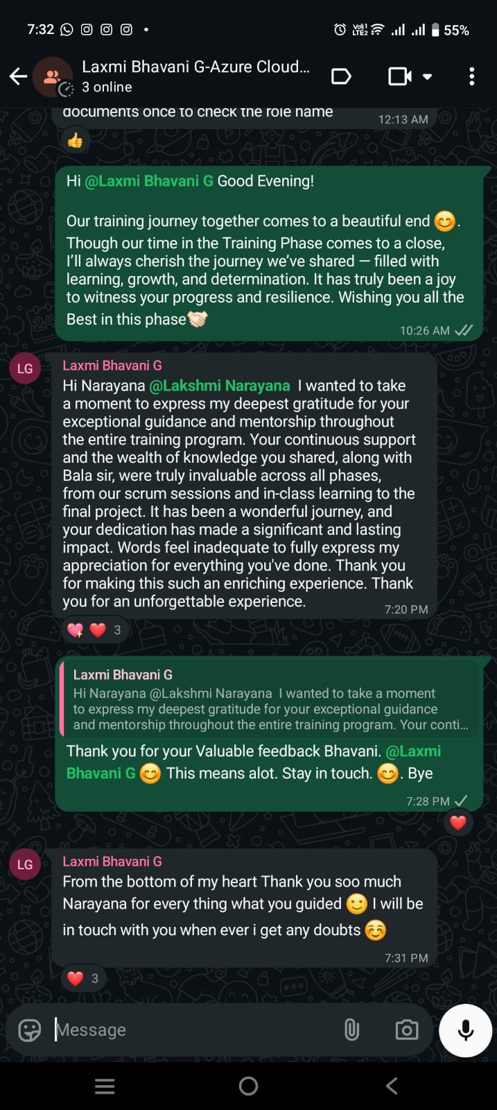 Azure Cloud Training Journey
