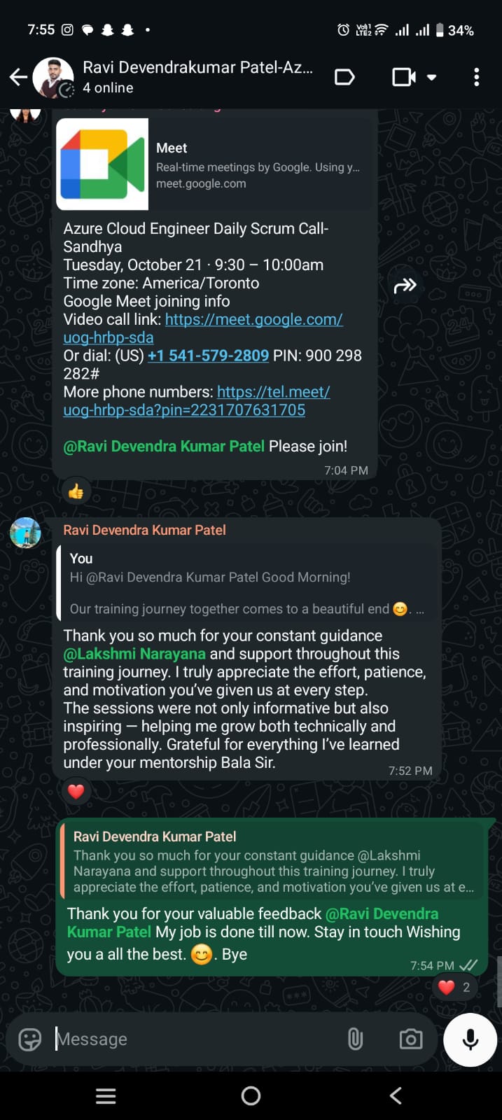 Azure Cloud Training Complete