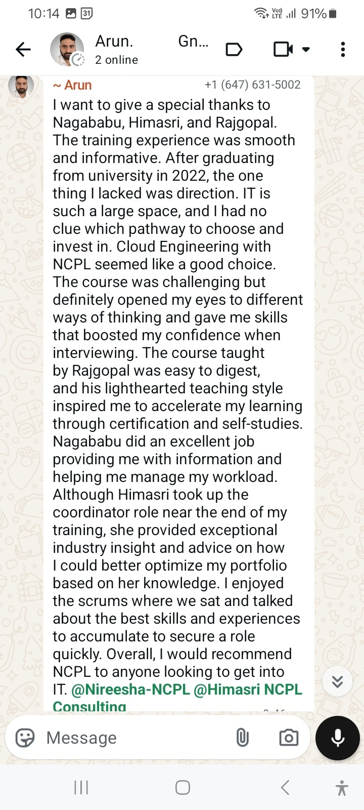 Cloud Engineering Journey Success