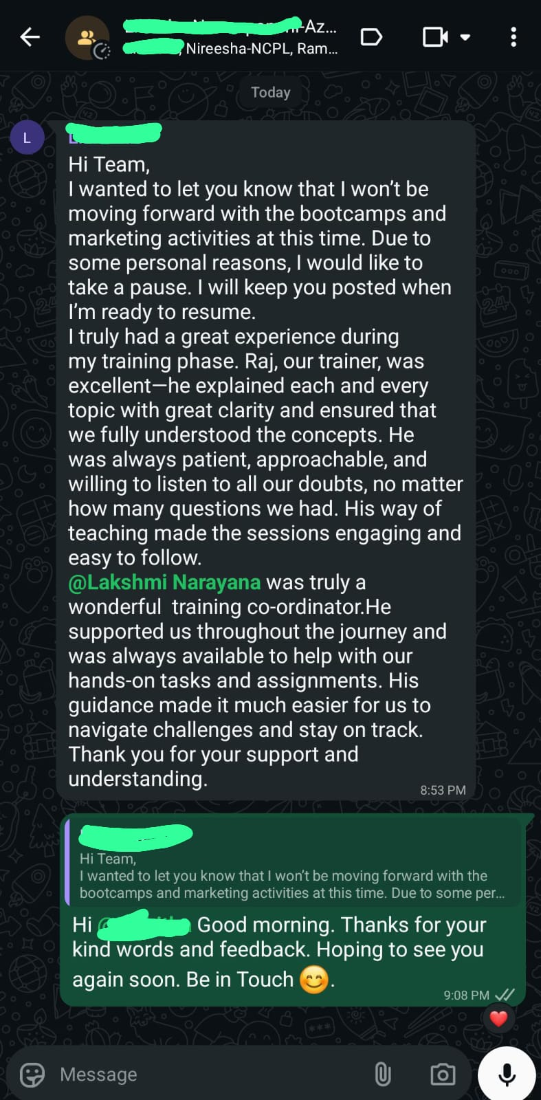 Azure Cloud Training Review